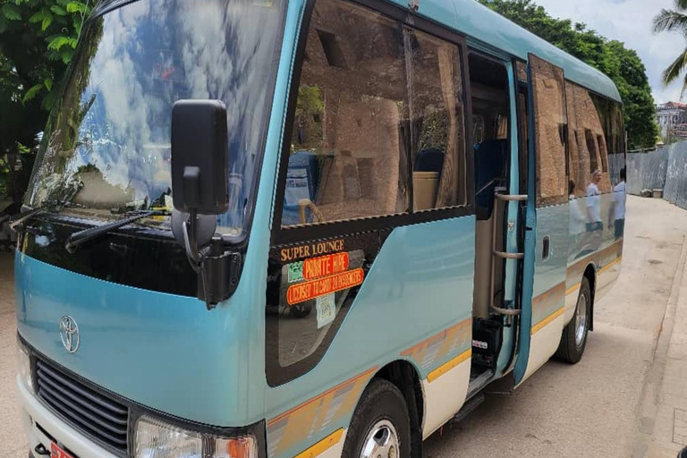 زنجبار: نقل خاص من جامبياني وباجي إلى فنادق نونجوي