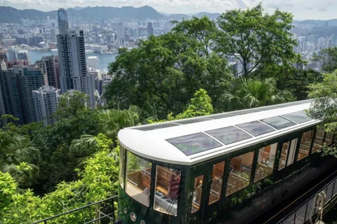 Hongkong：Peak Tram & Sky Terrace 428 Round-trip Cable Car Ticket + Peak Tower 428