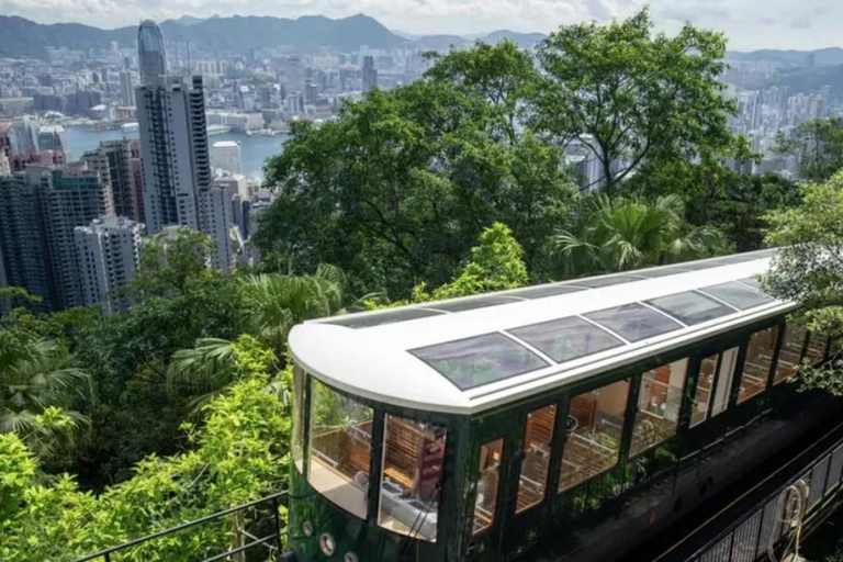 Hongkong：Peak Tram & Sky Terrace 428 Round-trip Cable Car Ticket + Peak Tower 428