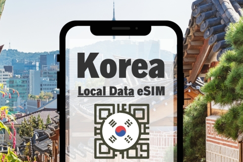 Korea eSIM with KT 4G LTE Unlimited Data 20-day Plan