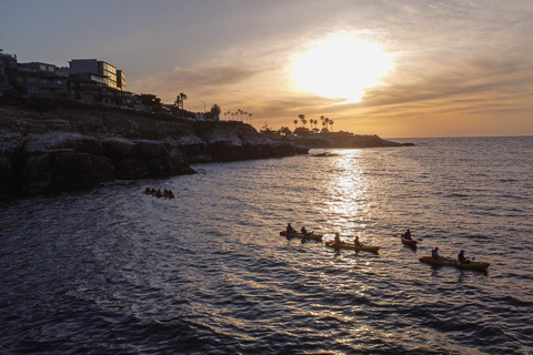 La Jolla: Sunset Kayak Tour of the 7 Caves