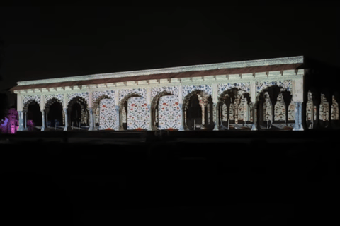Agra: Evening Agra Fort Light and Sound Show Guided Tour