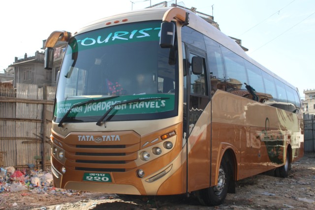 Visit Intercity tourist bus Hassle free shuttle all over Nepal in Lumbini
