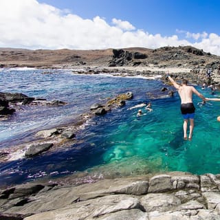 From Oranjestad: Full-Day Island Jeep Safari Tour