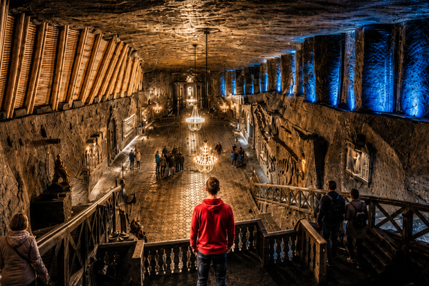 Desde Cracovia: Opción de recogida y tour guiado por las minas de sal de Wieliczka