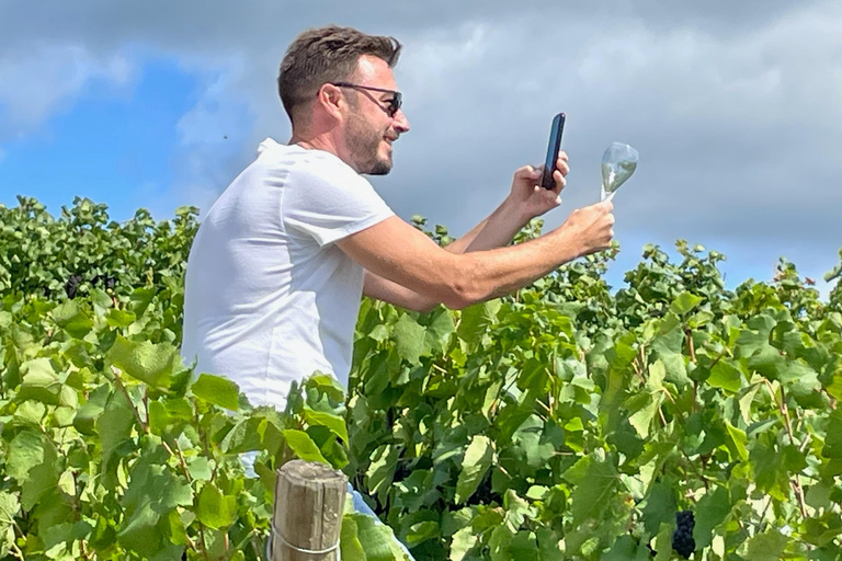 Épernay: Champagne Open-Top Bus Tour with 3 Tastings 1h30 Open-Top Bus Tour with 3 Tastings