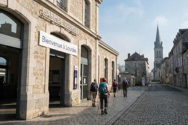 Lourdes Sanctuary Guided Tour with Transfers from Paris