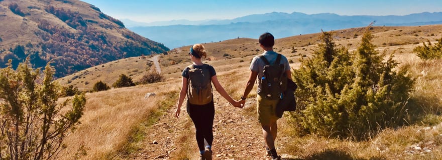 Ohrid : randonnée sur le sentier « Deux lacs » dans le parc national de Galichica