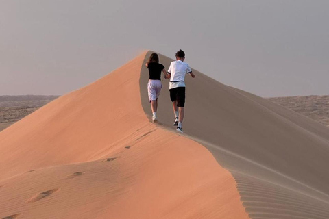 Mascate: Puesta de sol en el desierto y Wadi Bnai Khalid Tour de día completo+Almuerzo