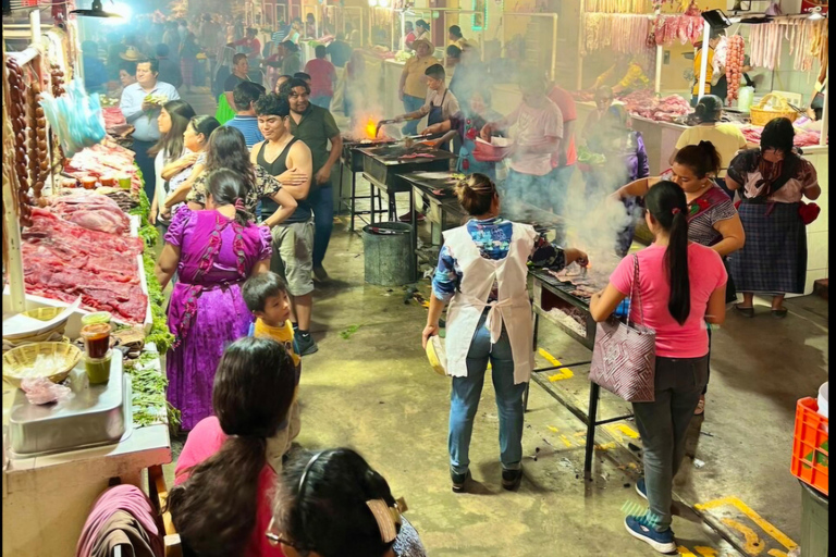 Breakfast in Tlacolula; Ancestral and industrial mezcal distillery