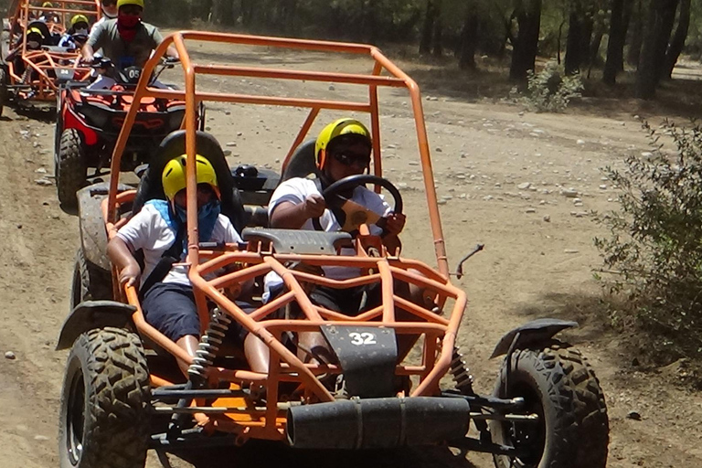 Antalya: Rafting e Buggy, Quad Safari e Aventura em ZiplineExcursão de aventura em Antalya: Rafting