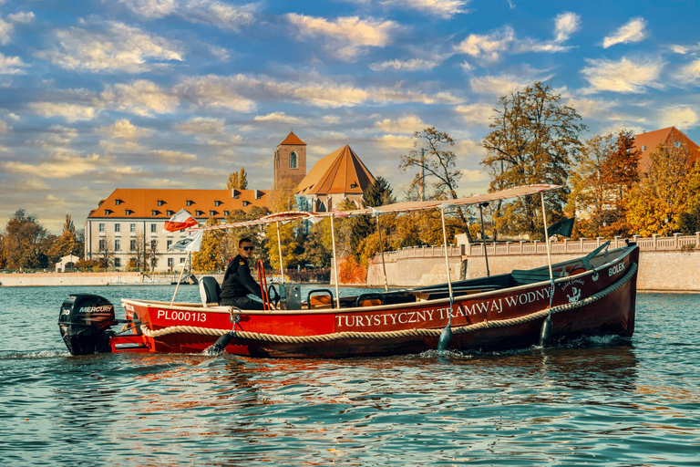 Oder river cruise and walking tour of Wroclaw Tour in Portuguese, French, Italian