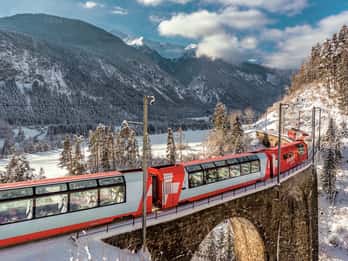 Da Basilea: treno Glacier Express e tour privato di Lucerna