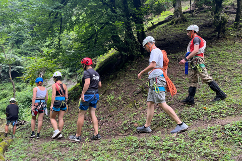 Baku: Shirhal Waterfall Canyoning Adventure with Lunch