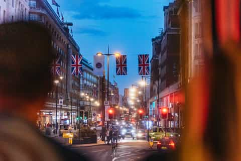 London: London by Night Sightseeing Open-Top Bus Tour