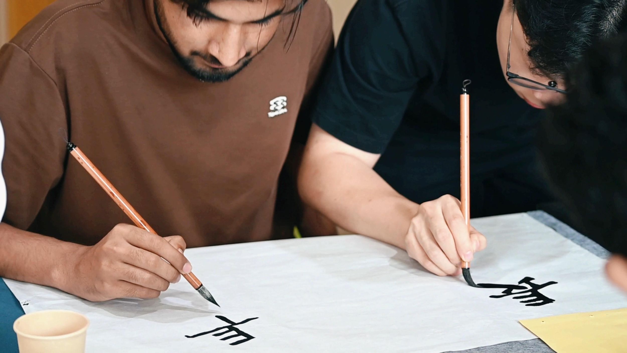 Wuhan: Wolkenkalligrafie-Workshop mit Tee- und Kunstzeremonie