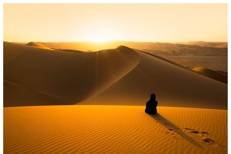 Doha : Safari de nuit dans le désert avec promenade en 4x4 et séjour en camp