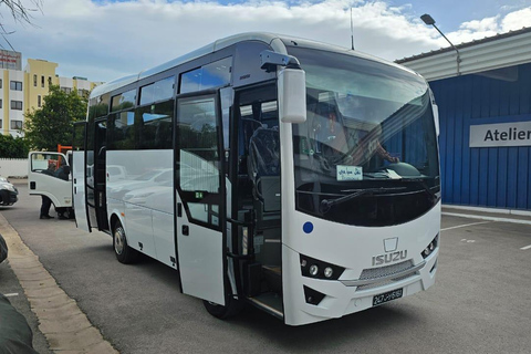 Transfert privé de / vers l aeroport de Tunis Carthage