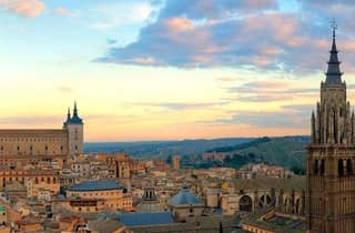 Segovia, Toledo, Alcazar: Abfahrt von Madrid