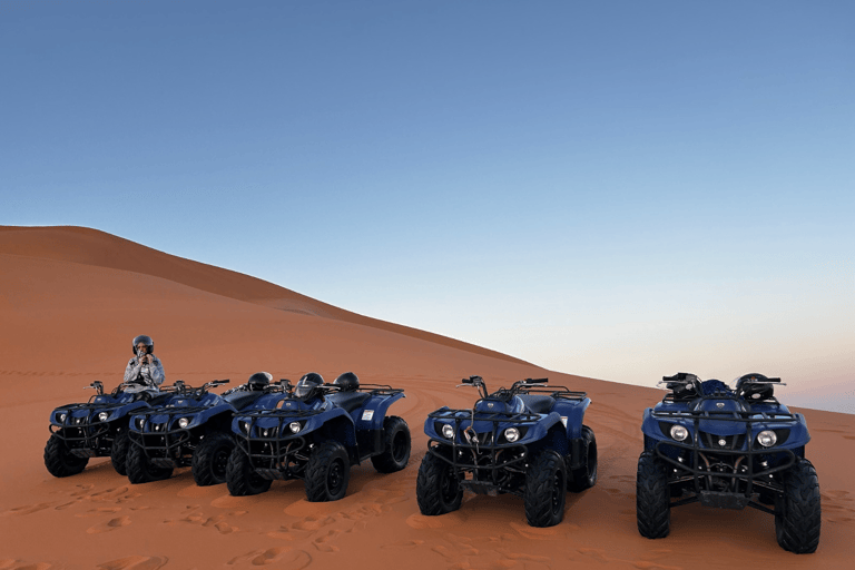 Fes to Marrakech: 2Day Desert trip Luxury camp, quads, meals Return Marrakech: Private Luxury Tent Ensuite Bathroom & AC