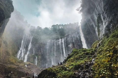 Tumpak Sewu Waterfall Tour with Photos & Transfers Start Basecamp- No Ticket