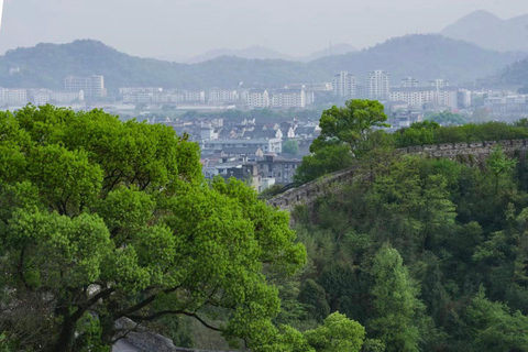 Shanghai: Excursión de un día a la Gran Muralla del Sur en tren bala