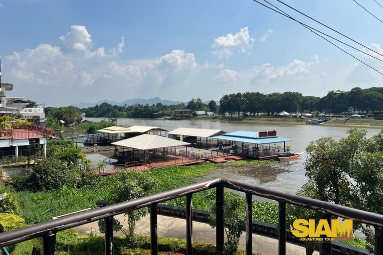 Circuit des chutes d&#039;eau d&#039;Erawan, de la rivière Kwai et du chemin de fer : Au départ de BangkokGroupe privé avec guide germanophone