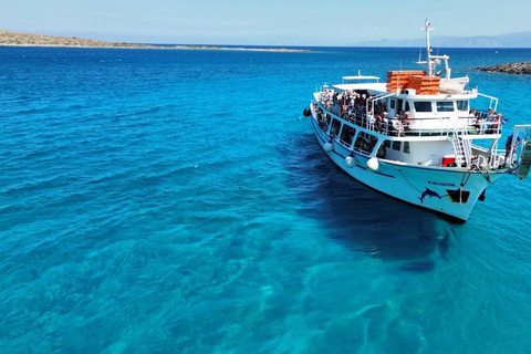From Ag. Nikolaos: Spinalonga & Kolokytha Cruise with Lunch