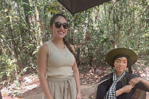 HCM: Explore Cu Chi Tunnels, Shooting, Tasting Steam Cassava Standard Group Tour (Max 25 peoples)