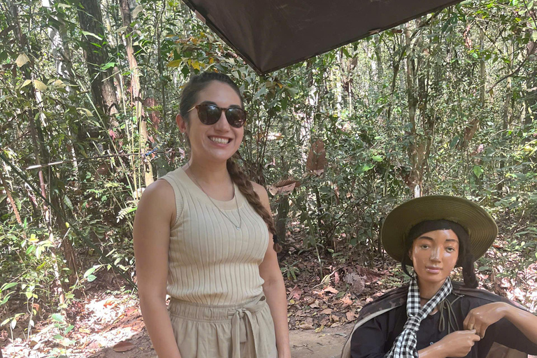 HCM: Explore Cu Chi Tunnels, Shooting, Tasting Steam Cassava Standard Group Tour (Max 25 peoples)