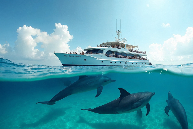 Plongée dans le lagon d&#039;El Gouna et plongée avec les dauphins, avec déjeuner