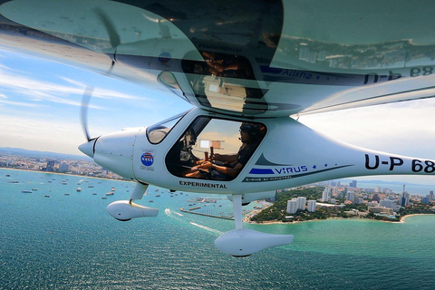 Pattaya: Coastal and Island Scenic Flight By TSA Thailand Coastal Scenic Flight