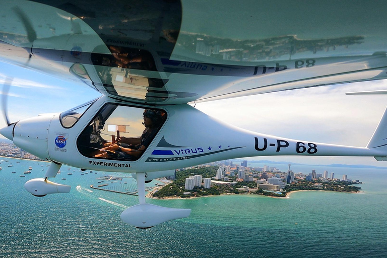 Pattaya: Coastal and Island Scenic Flight By TSA Thailand Coastal Scenic Flight