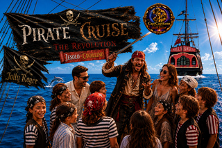 Jesolo - Cavallino Treporti: Pirate Cruise at Sea