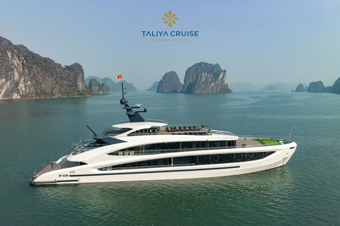 From Hanoi: Lan Ha Bay Premium Luxury Day Cruise Shared Cruise + Share Limousine bus transfer