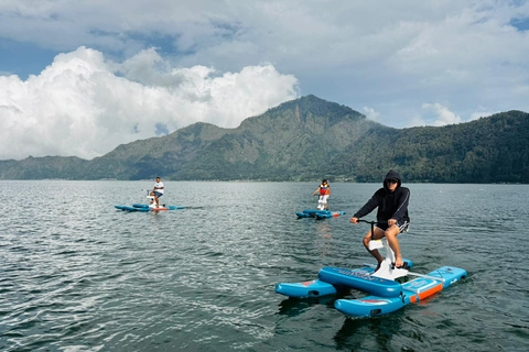 Bali/Mount Batur: Guided Lake Batur Water Bike Experience Guided Water Bike Experience with Meeting Point