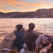 Comer See: Aperitivo-Kreuzfahrt mit Prosecco bei Sonnenuntergang