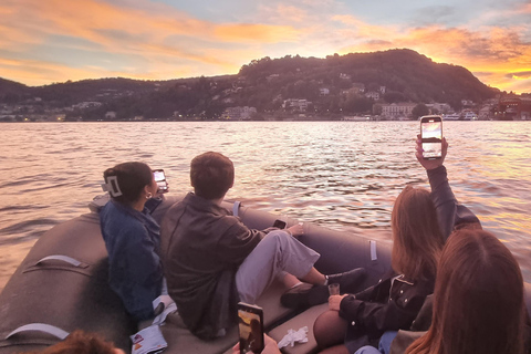 Lake Como: Aperitivo Cruise with Prosecco at Sunset
