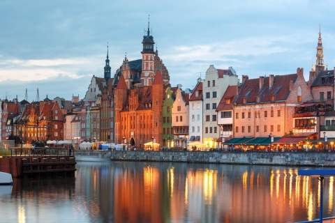 Gdansk: Paseo exprés con un lugareño en 60 minutos