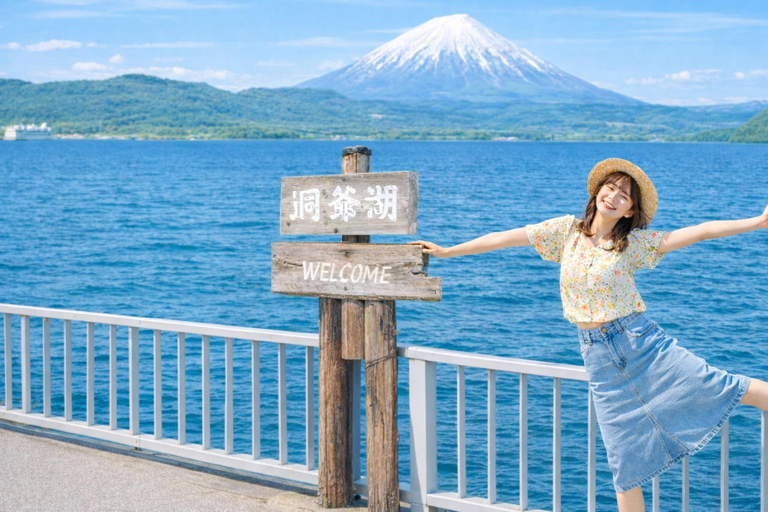 Sapporo: Lake Toya, Noboribetsu & Summer Special Day Trip 08:10 am meet at JR Sapporo Station North exit