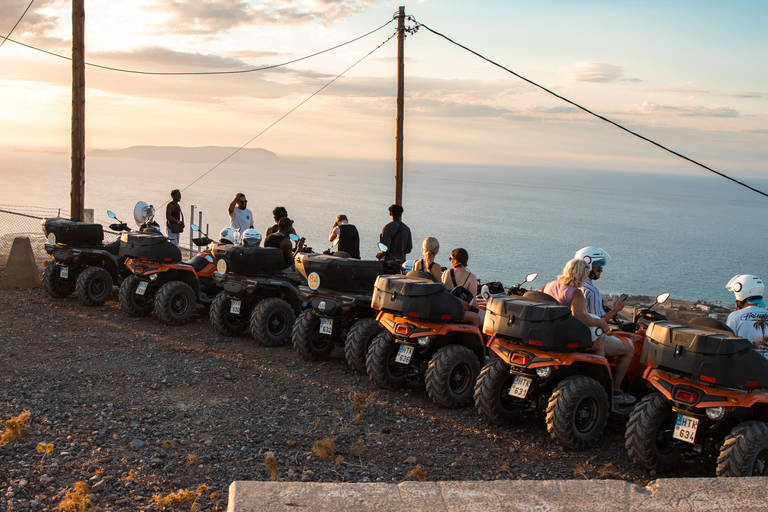 Au départ d&#039;Héraklion : Excursion en soirée en Crète sauvage en Quad Safari