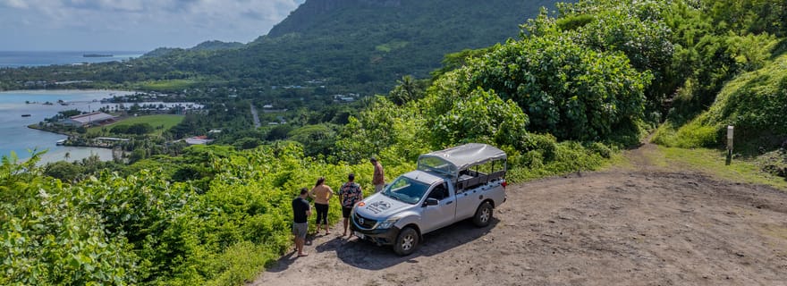 Bora Bora: tour storico e culturale in 4 ruote motrici