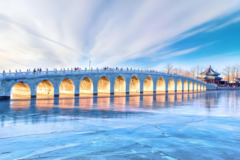 All-Inclusive：Mutianyu Great Wall+Summer Palace Luxury Tour Great Wall Ticket+Cable car