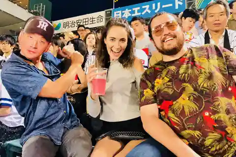 Tokyo : Partita di baseball con tifosi locali (con biglietto)