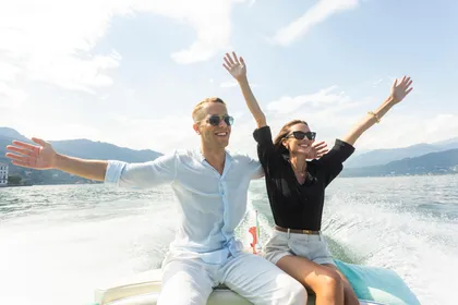Borromäische Inseln Private Riva Bootstour 4 Stunden