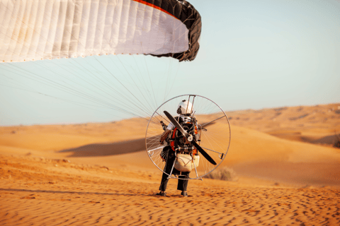 Paratrike Aerial Experience in Doha with Pickup 40-Min Paratrike Flight (Pilot + Guest Control)