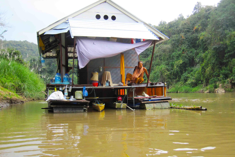 Chiang Mai: 25 km di tempo libero in mountain bike e kayak nella giunglaDa Chiang Mai: tour in bici e kayak