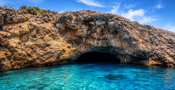 Tivat: 2-Hour Blue Cave, War Tunnels & Mamula Island Cruise