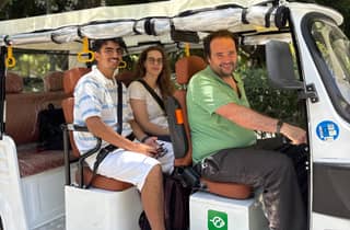 Tuk-Tuk-Fahrt durch Sevilla