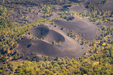 Excursión privada en helicóptero de 30 min por el Etna desde Fiumefreddo